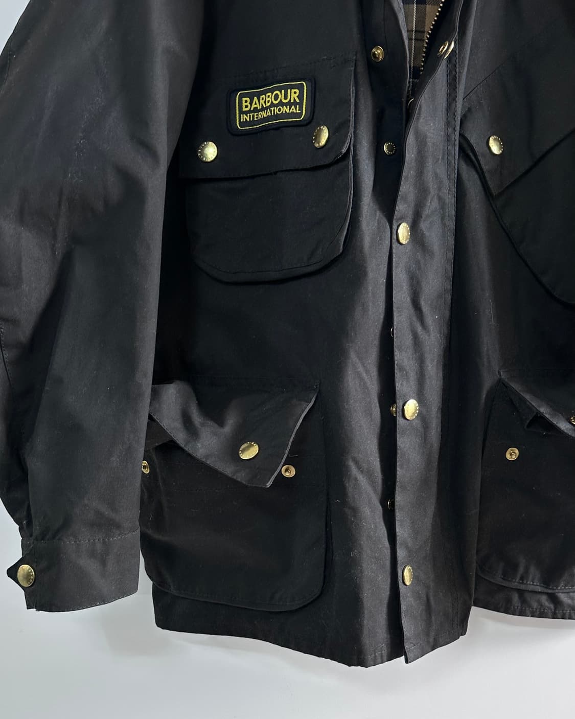 바버 인터네셔널 A7 왁스 자켓 (va.86) 상품이미지4