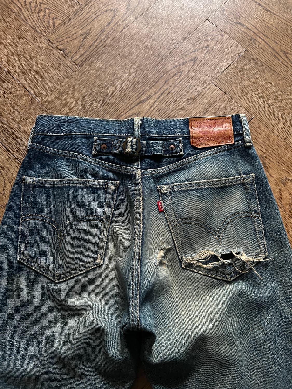 [30]90's 리바이스 LVC 초판 702XX 데님 팬츠(수선) 상품이미지7