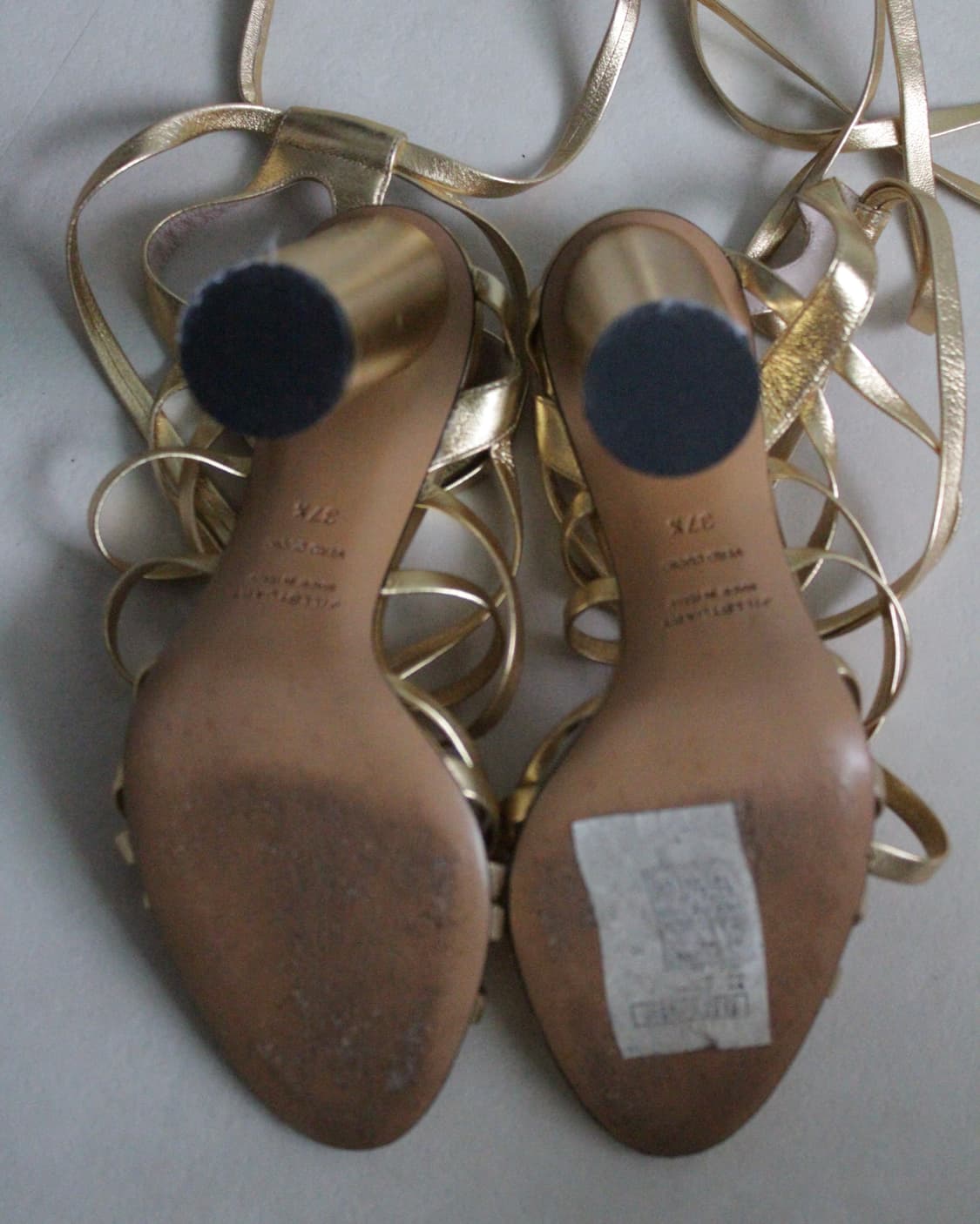Jill stuart gold lace up heels 상품이미지9
