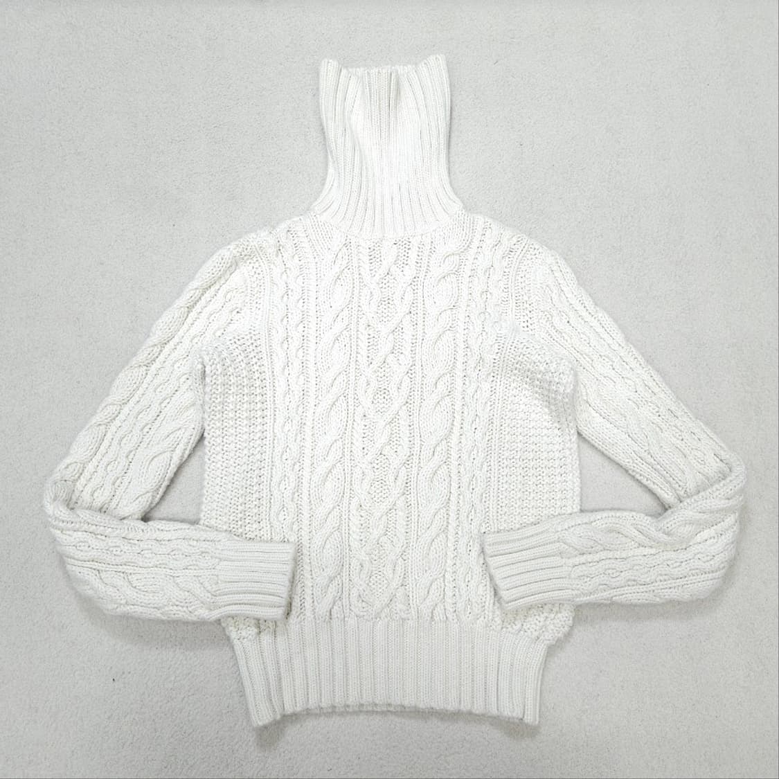 폴로 랄프 로렌 터틀넥 아란 니트 L 상품이미지2