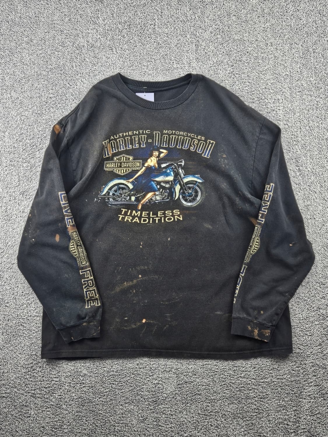 할리데이비슨 벨모어 타임리스 트레디션 롱슬리브 (XL추정) / 11524 상품이미지2