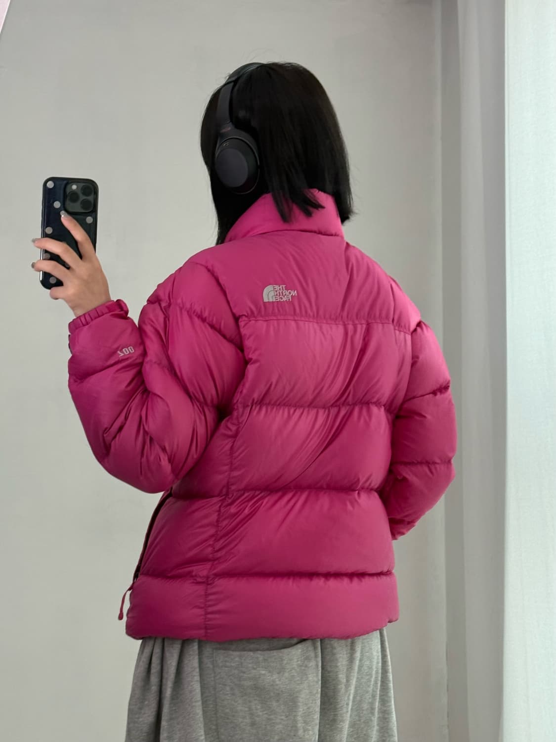 노스페이스 핑크 패딩 상품이미지5