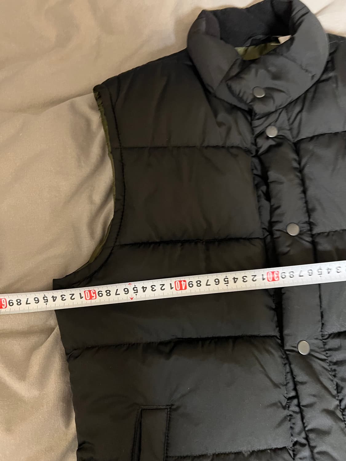 갭 GAP 푸퍼 패딩 베스트 검정 S 새제품 상품이미지8