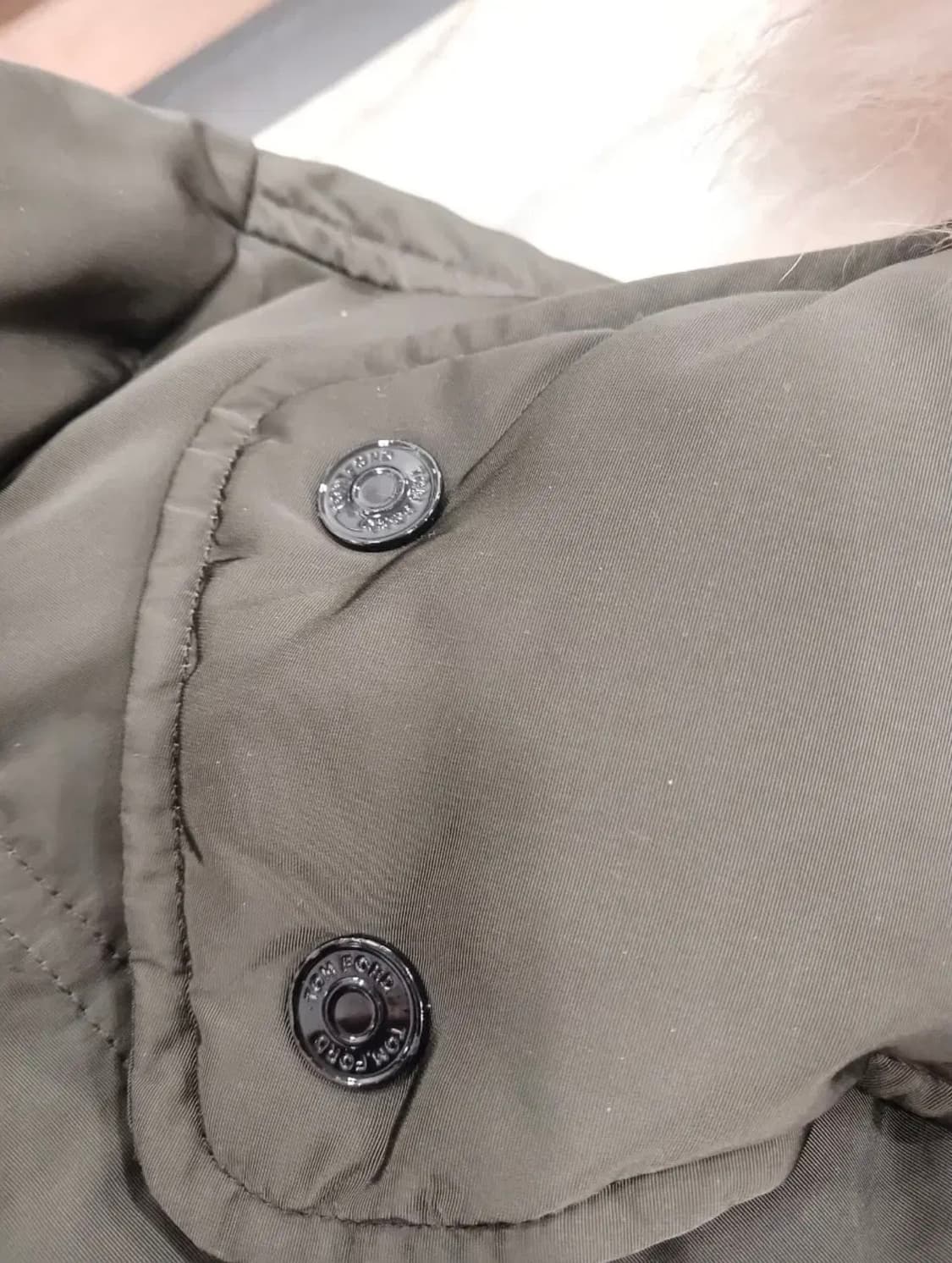 TOM FORD DOWN PUFF COAT FOX FUR HOOD 상품이미지6