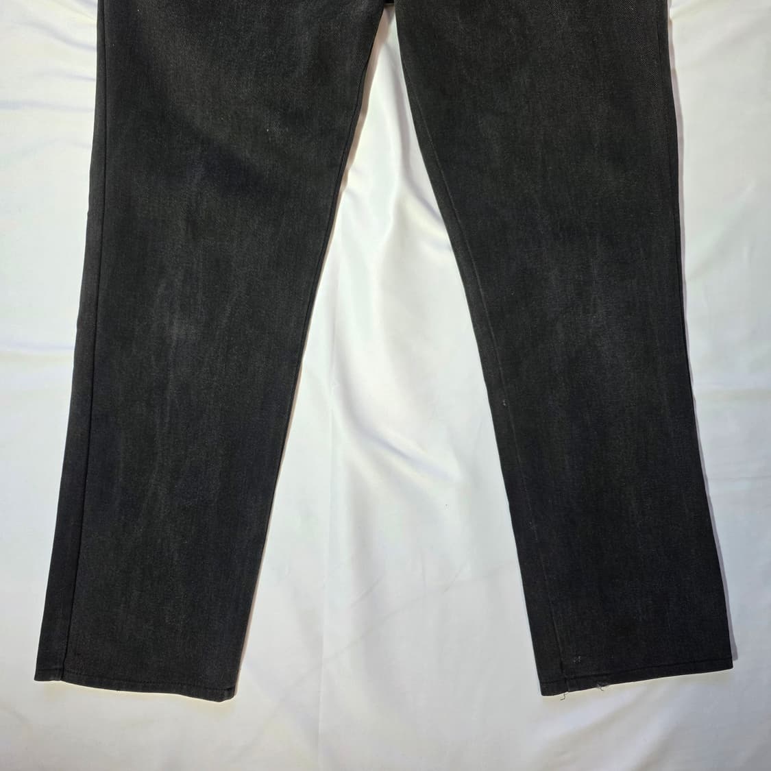 [W36L32]00s USA 리바이스 560 루즈 테이퍼드 블랙 데님팬츠 상품이미지3