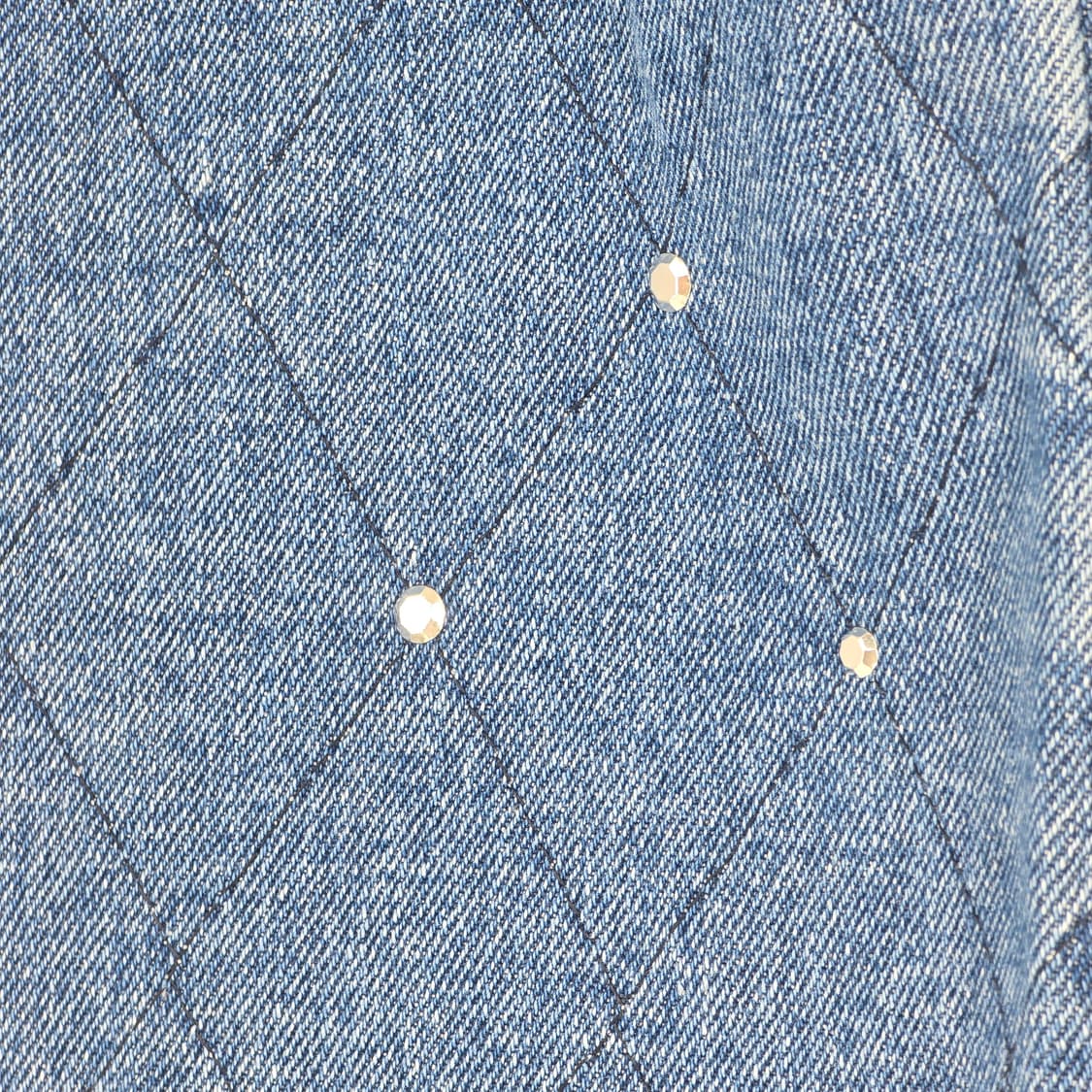 잇미샤 퀼팅 데님 스터드 스커트 44 상품이미지2