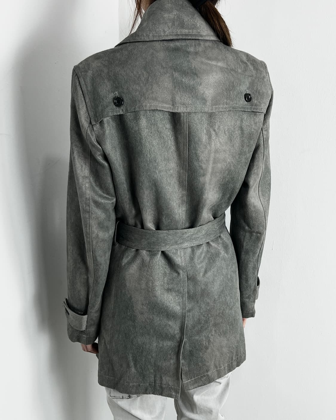 Tornado Mart Belted Trench Coat 상품이미지3