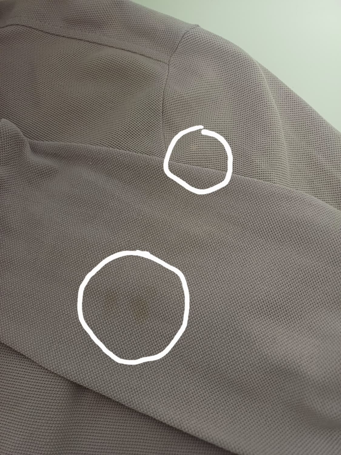 버버리 브릿 하우스체크 롱슬리브 폴로 셔츠 (라벤더 그레이) 상품이미지8