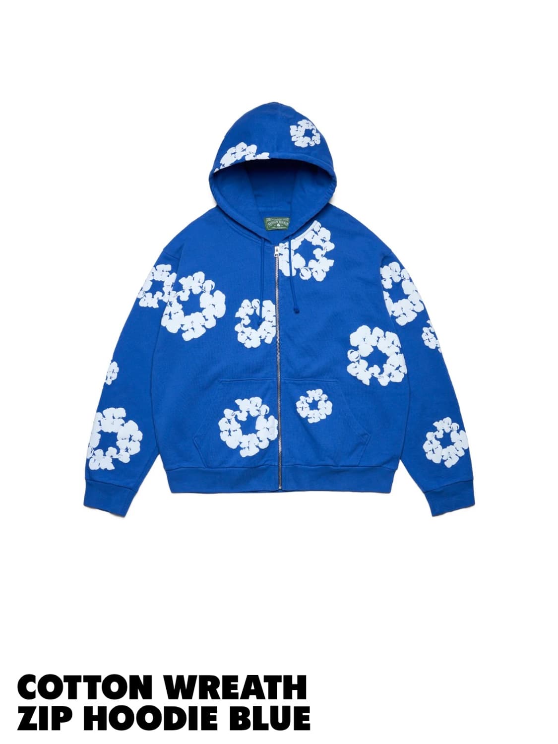 데님티어스 후드집업 블루 m 상품이미지1