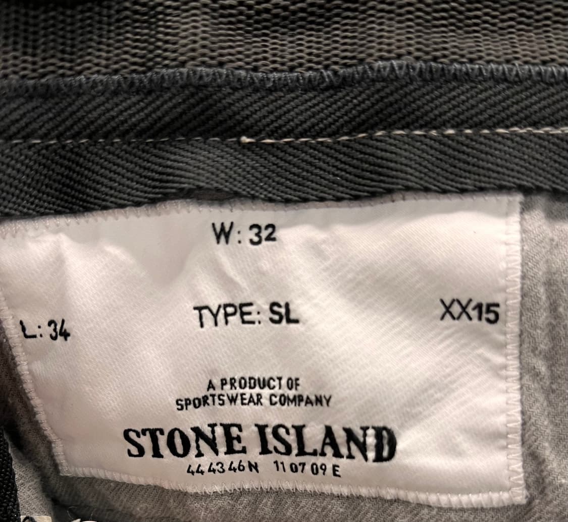 스톤아일랜드 그레이 치노 팬츠 W32 L34 상품이미지4