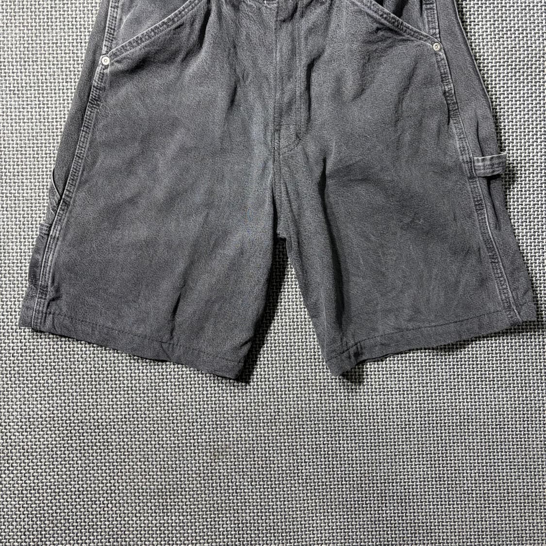 랭글러 블랙 카펜터 데님 반바지 (32) 상품이미지6