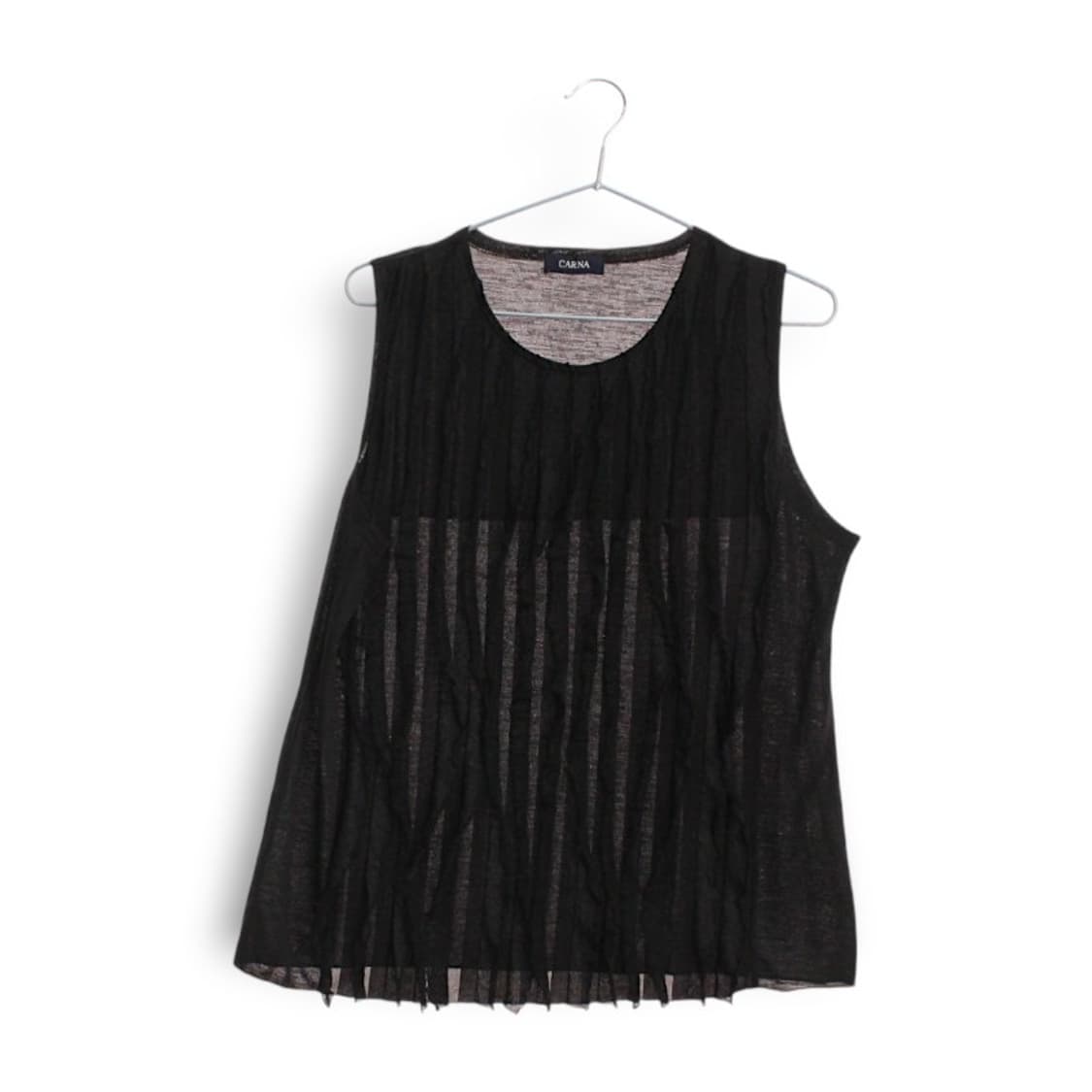 러플 레이스 나시 블라우스 상품이미지1