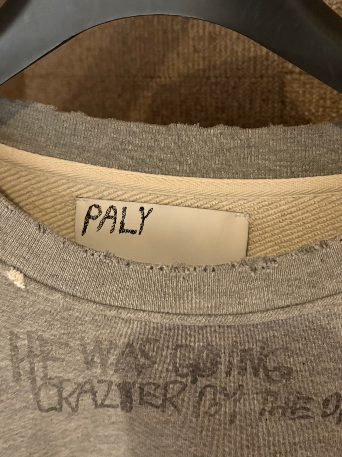 팔리할리우드 play 스웻 그레이 상품이미지4