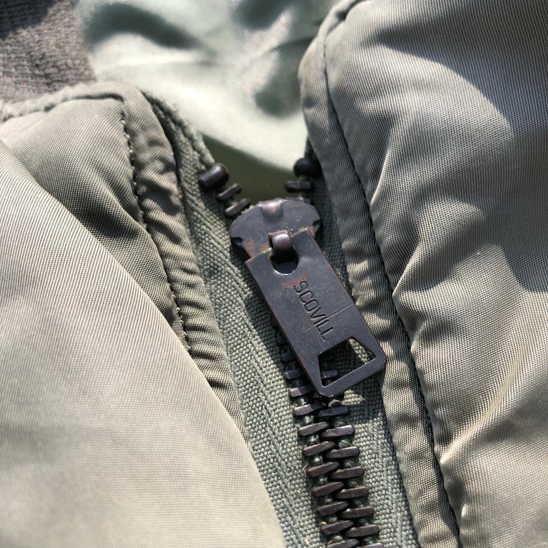 [XL] 80s 알파 인더스트리 Ma1 항공점퍼 상품이미지7