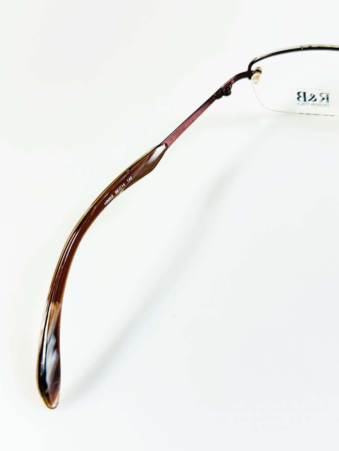 R&B Eyewear 무테 스퀘어 메탈 프레임 빈티지 안경 상품이미지8