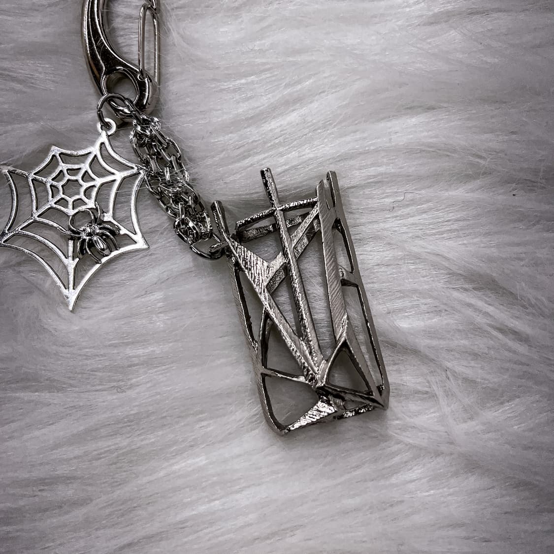 Vintage Spider Lighter Holder Keyring 상품이미지4