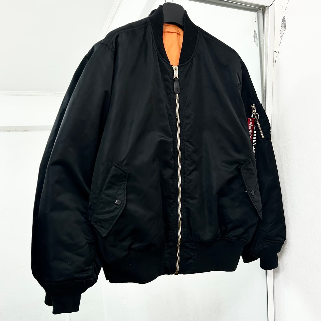 알파인더스트리 리버시블 MA-1 자켓 상품이미지6