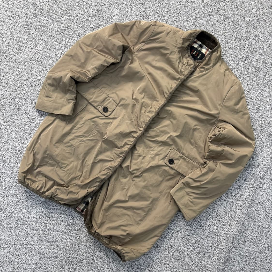 100 닥스 울 하프 코트 점퍼 0413J 상품이미지1