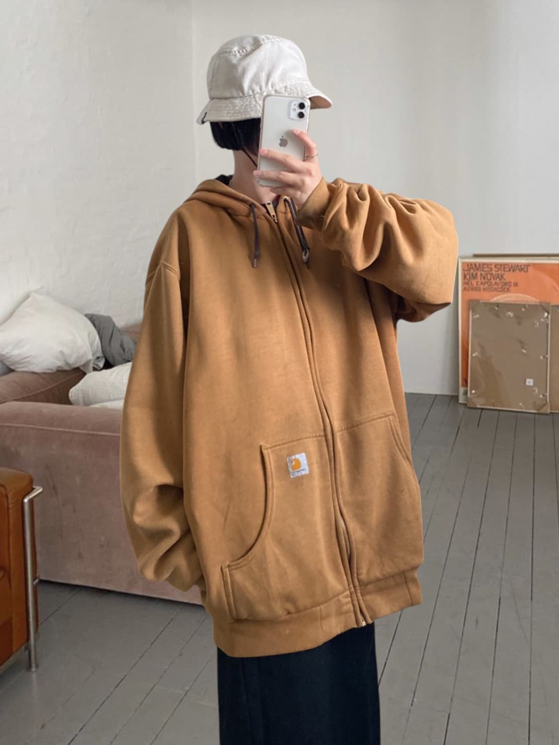 칼하트 후드집업 (Man 3XL) AB0758 상품이미지2