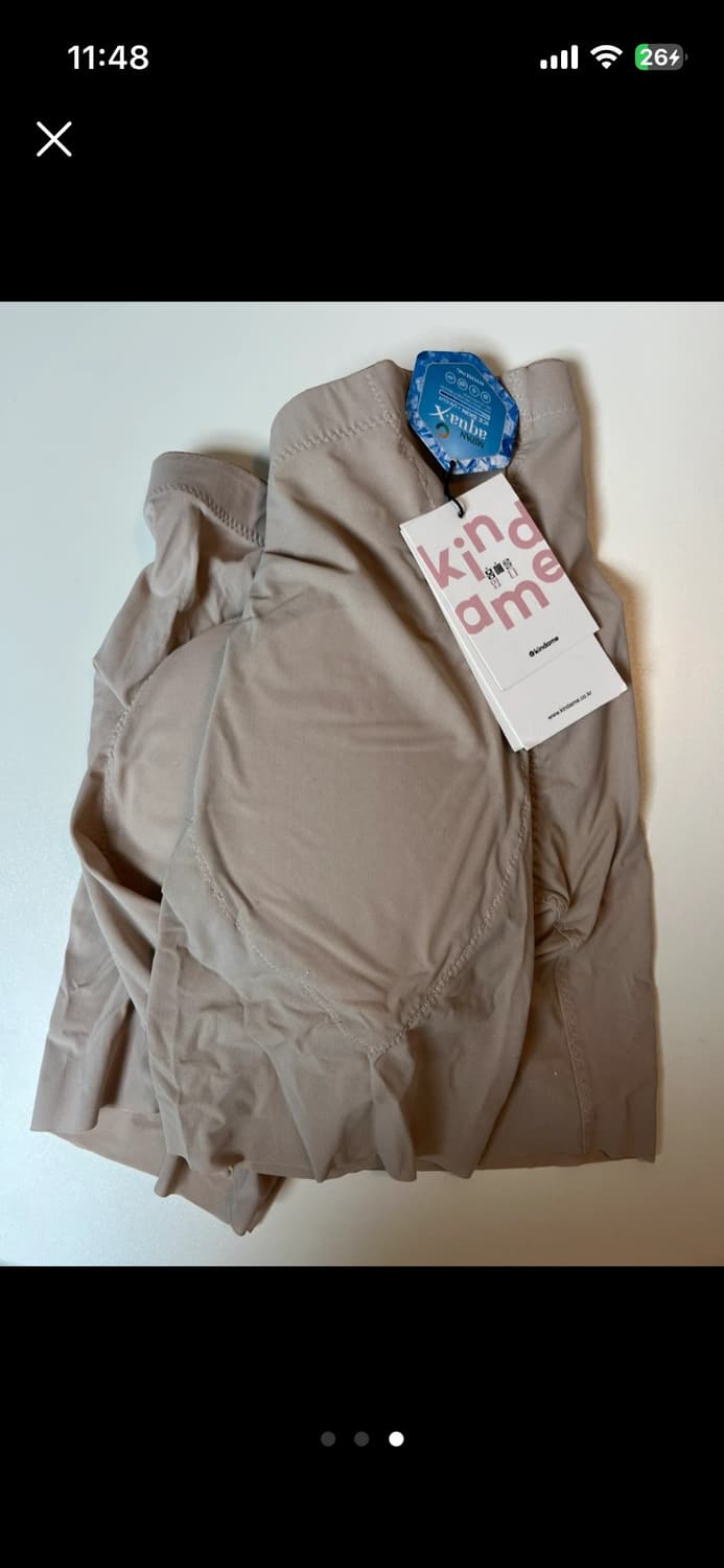 새상품) 카인다미 심리스 이너프리 슬림메쉬 골반뽕 4부 속바지_2type 상품이미지3