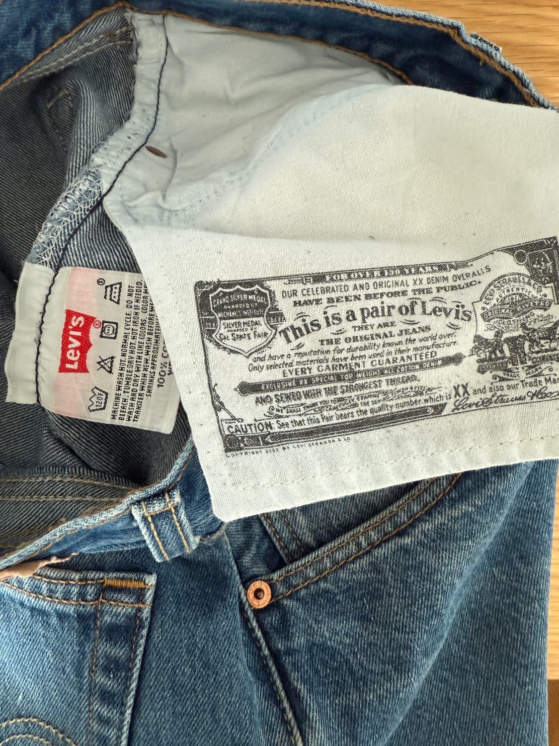 리바이스(Levi's) 501XX 데님팬츠(COLUMBIA) 상품이미지9
