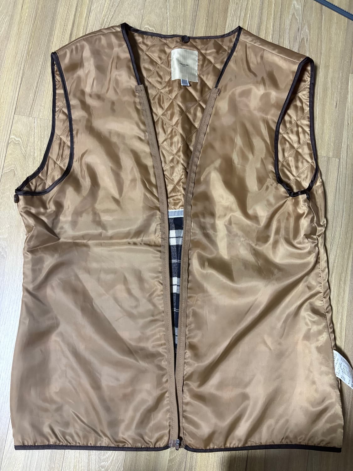 트루젠 베이지 트렌치 코트 XL 상품이미지3