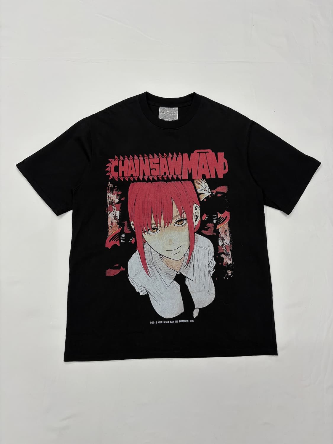 애니 체인소맨 마키마 프린팅 반팔티 오리지널 상품이미지1