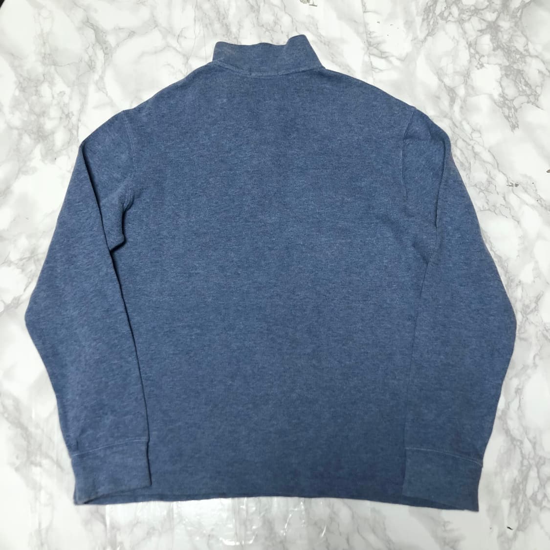 폴로 랄프로렌 반집업 니트 스카이블루 상품이미지3