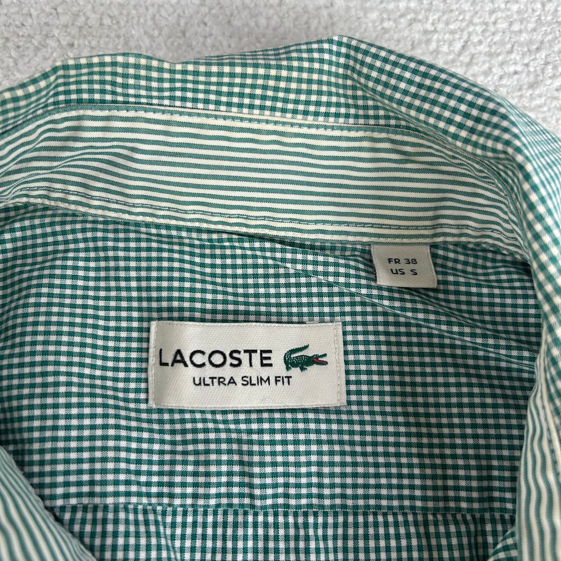 라코스테 긴팔 그린 셔츠 상품이미지2