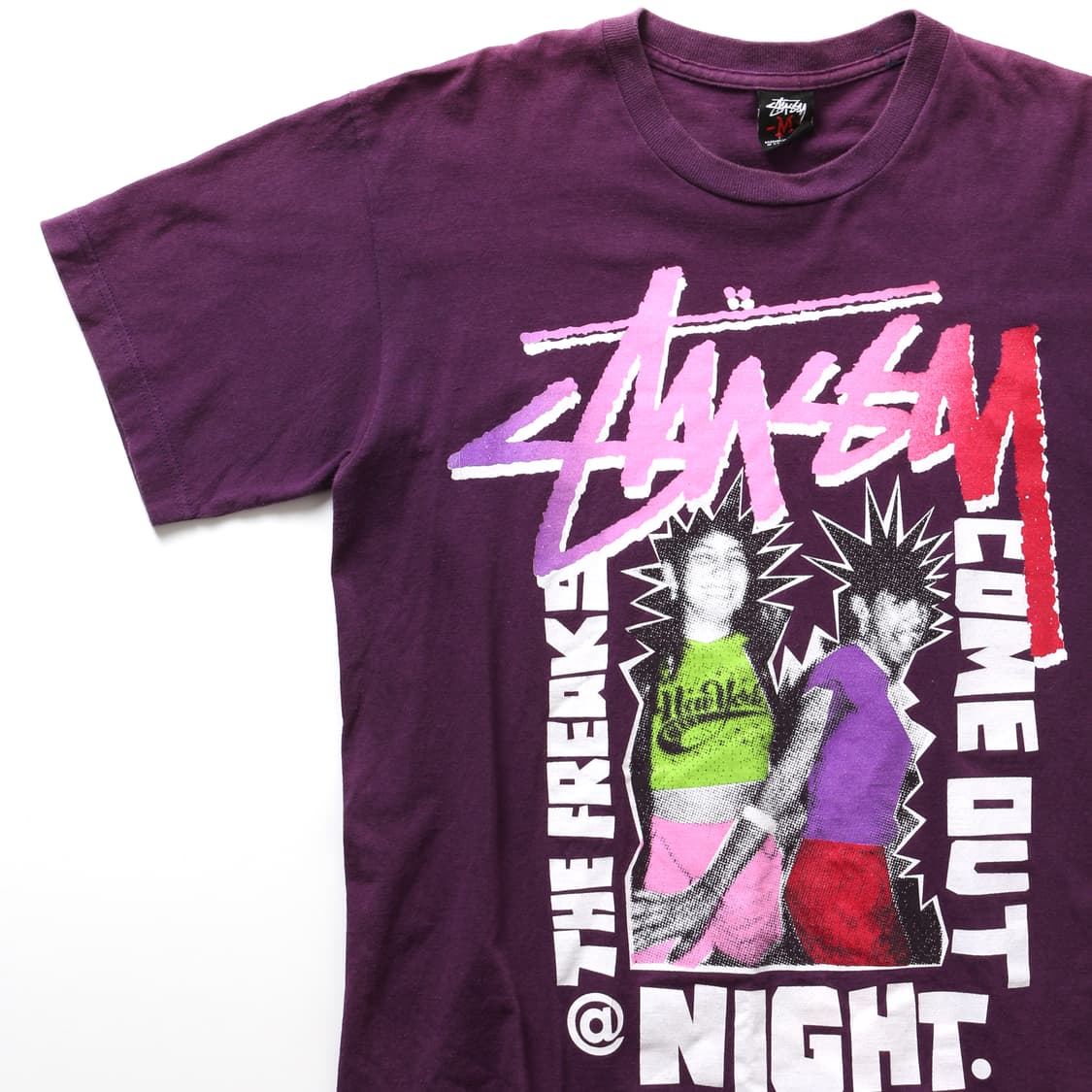 스투시 90s THE FREAKS 하프티셔츠  상품이미지2