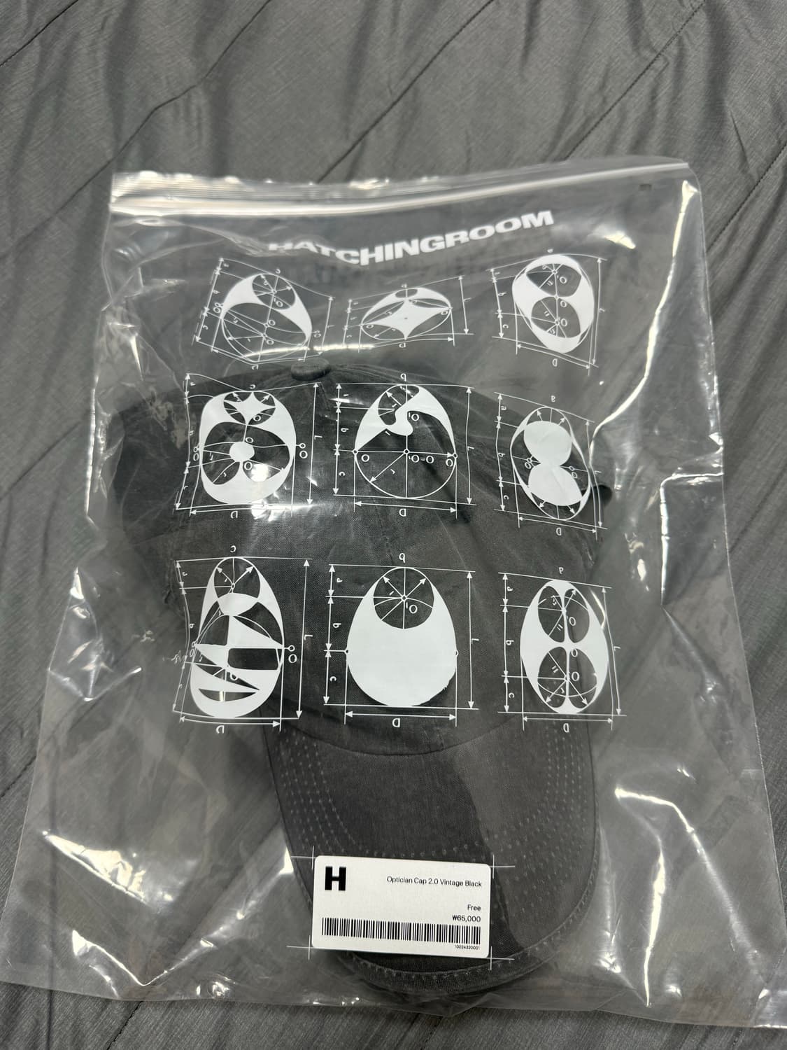 해칭룸 Optician Cap 2.0 Vintage Black 상품이미지5