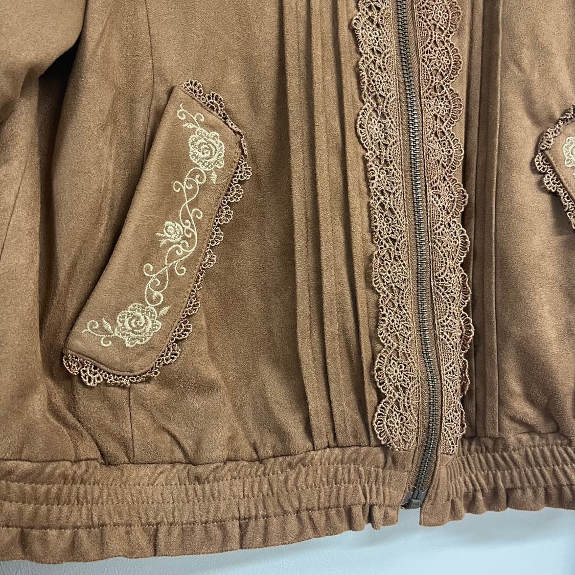 엑시즈팜 스웨이드 자켓 상품이미지3