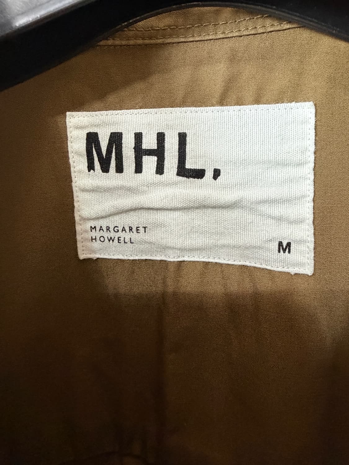 MHL 마가렛 호웰 브라운 코튼 셔츠  상품이미지6