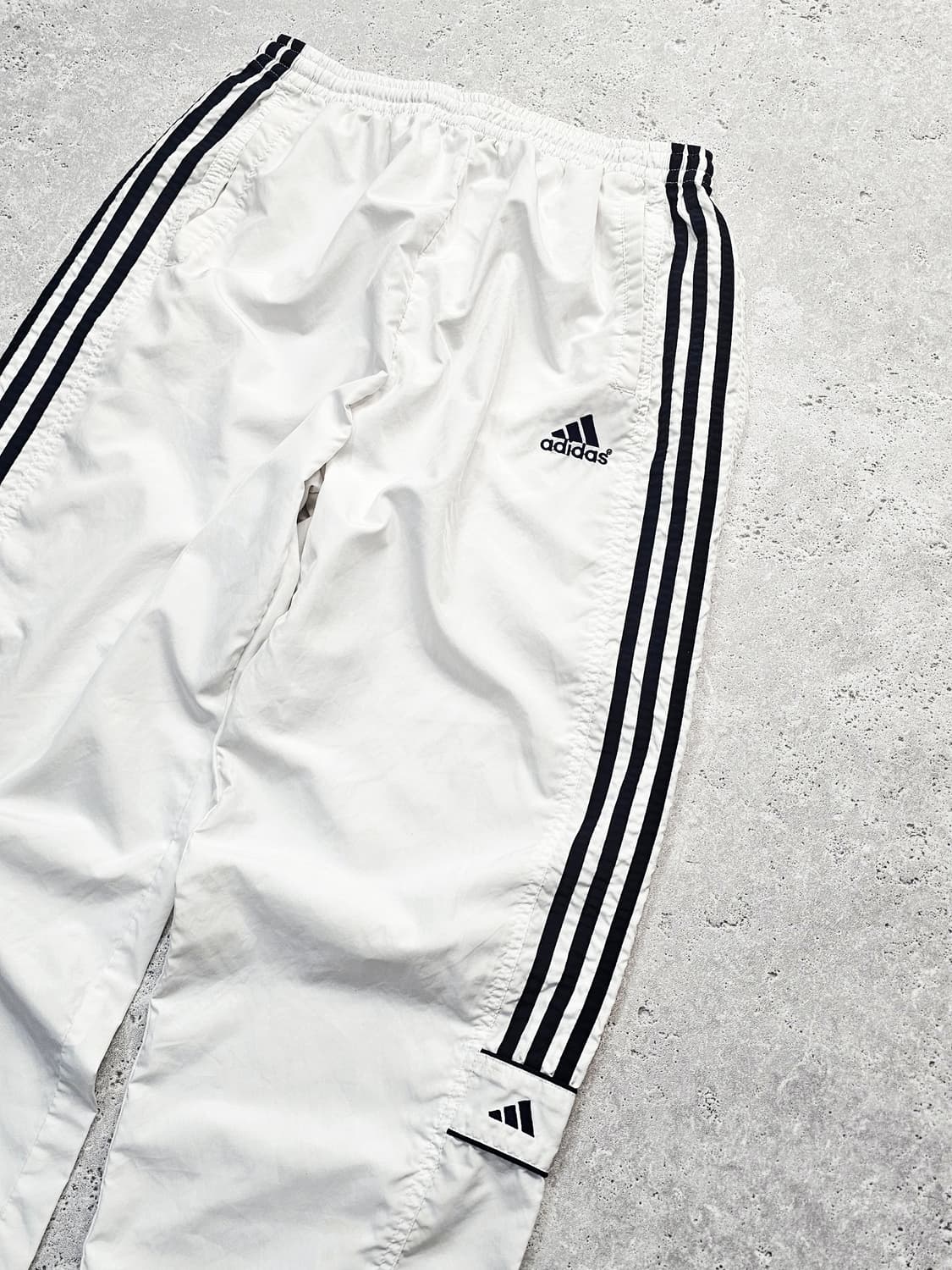 대장 아디다스 삼선 흰검 트랙팬츠 바람막이 바지 상품이미지3