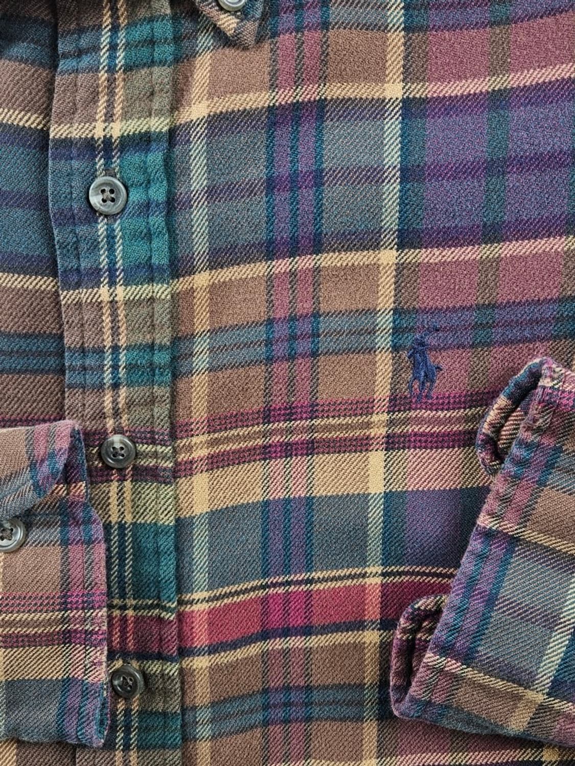 폴로랄프로렌 체크 플란넬 클래식 셔츠 ( M ) / 10985 상품이미지10