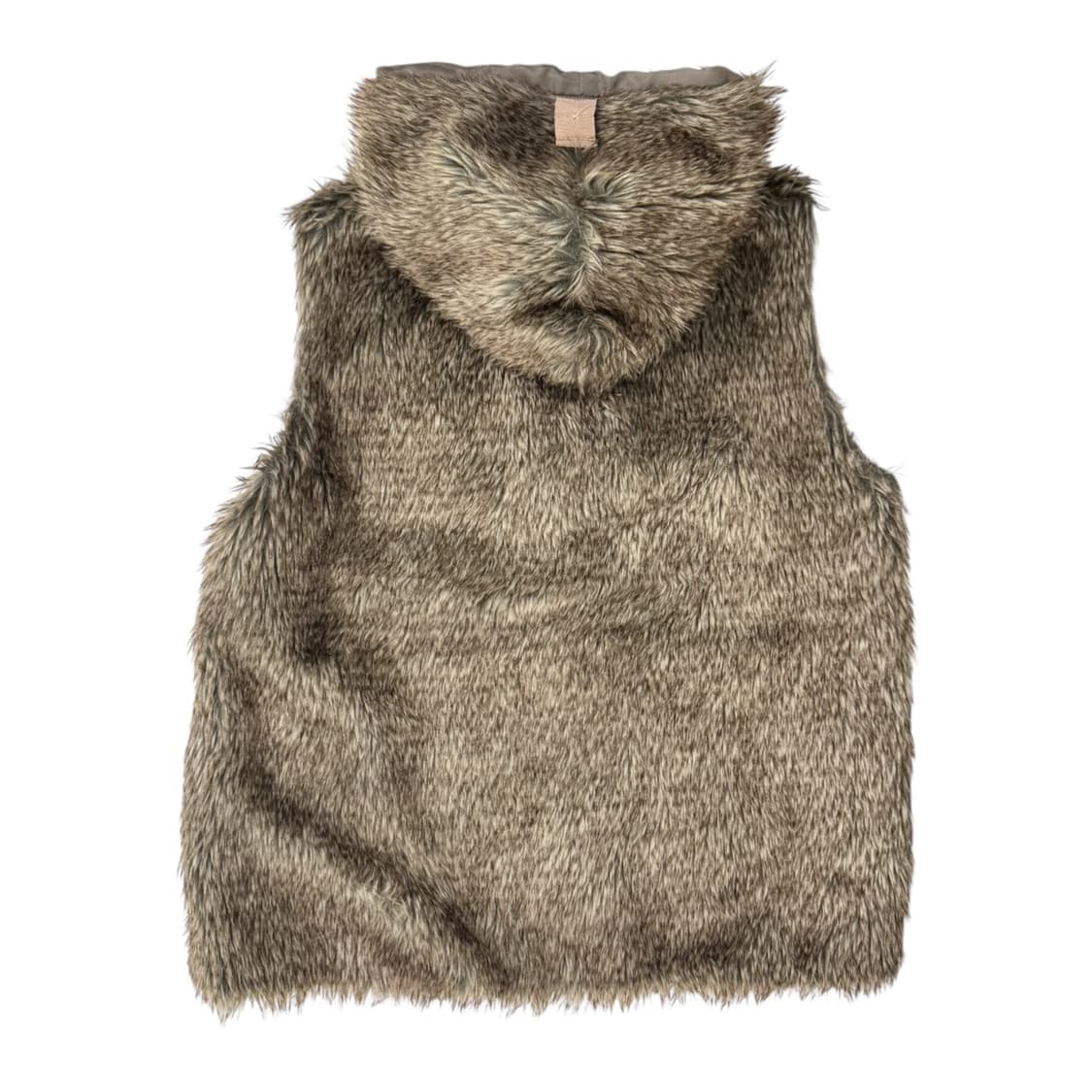 COMME CA ISM 꼼사이즘 퍼 후드 베스트 상품이미지2