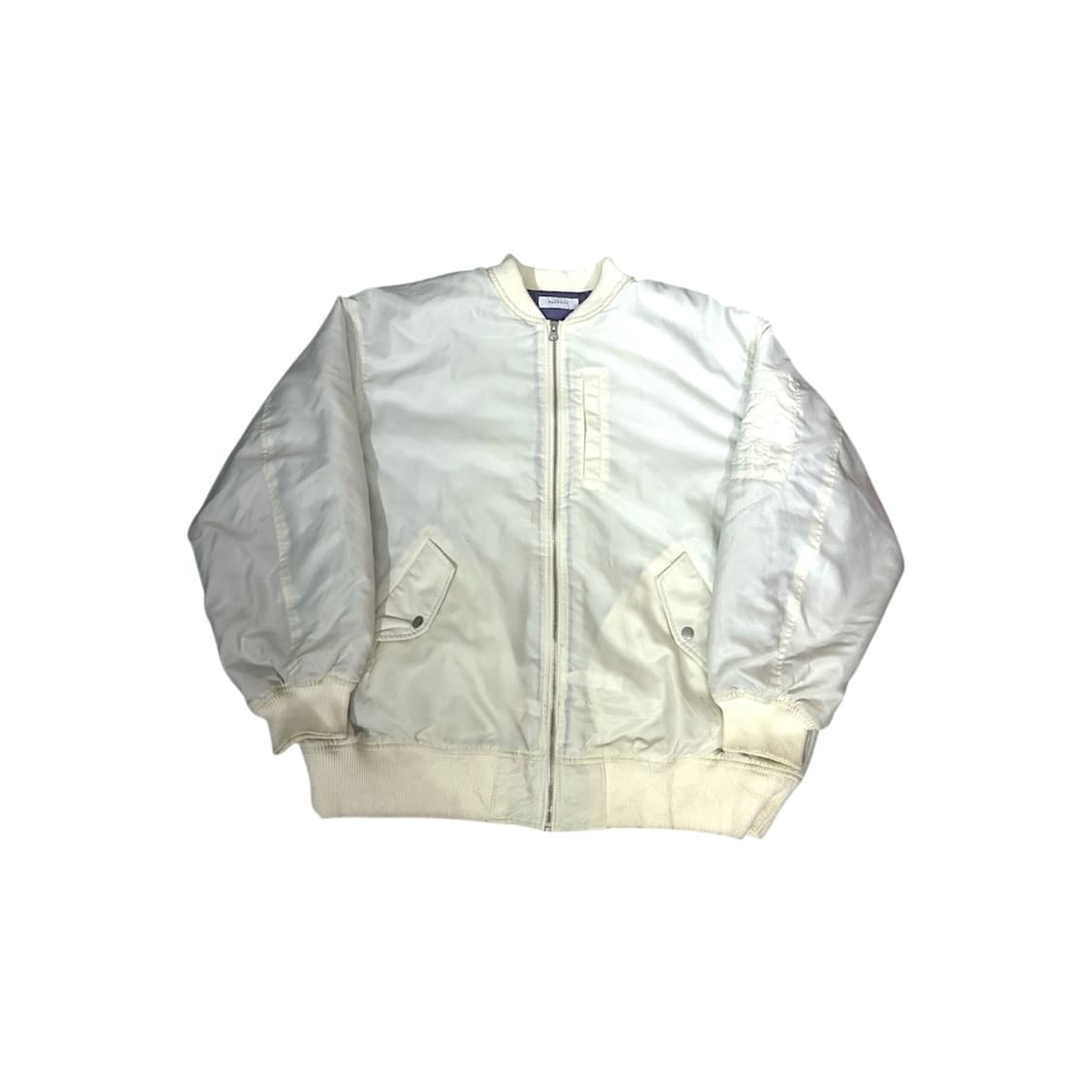 일본 빈티지 화이트 ma-1 마원 항공 잠바 F 상품이미지4