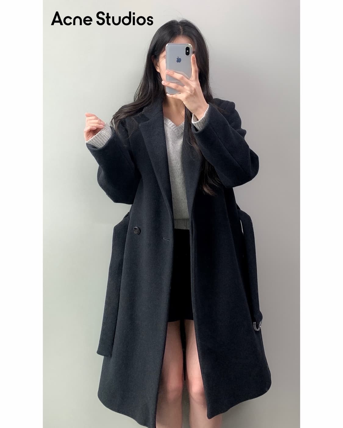 아크네 스튜디오 롱 코트 상품이미지3