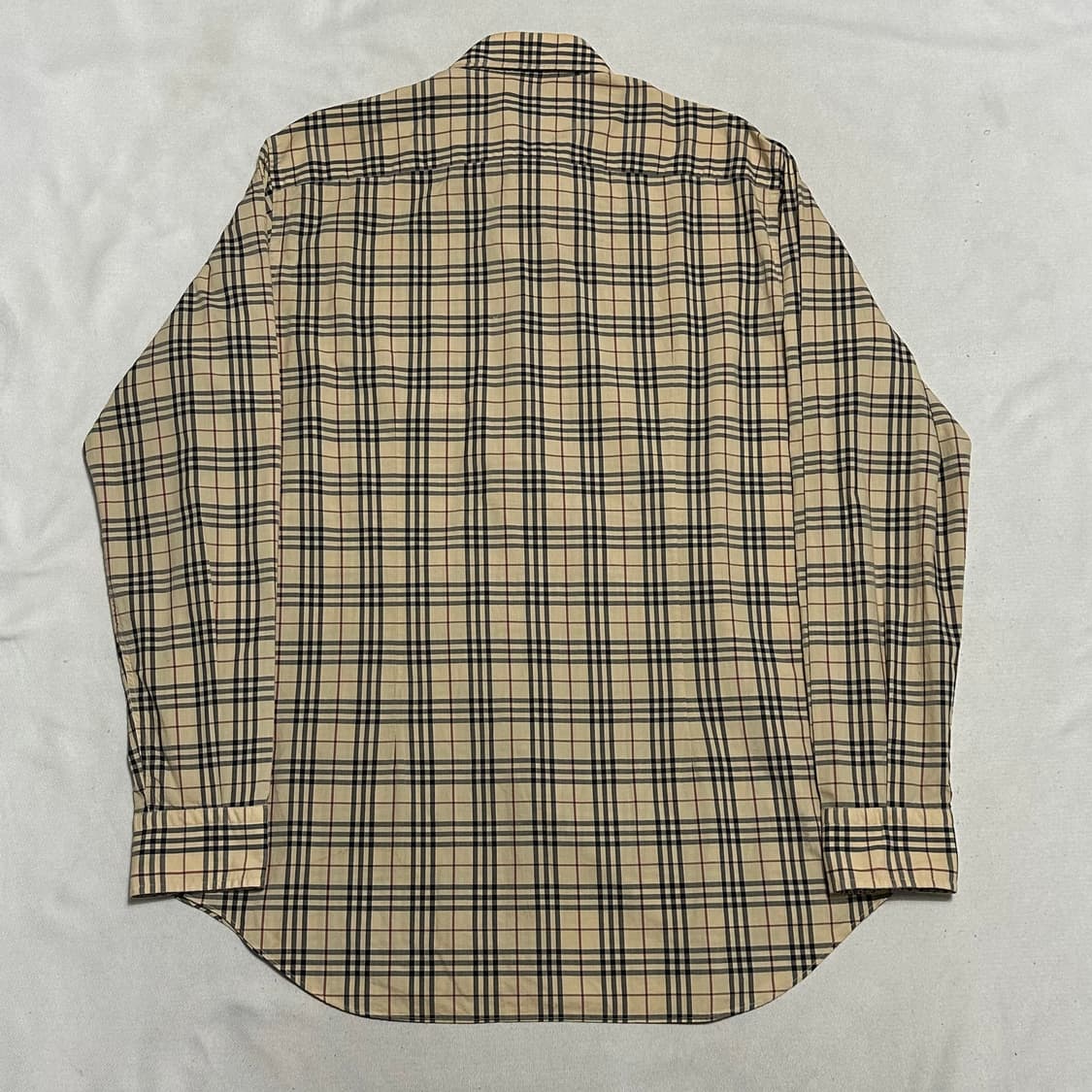 2XL 버버리 슬림핏 노바체크 셔츠 상품이미지3