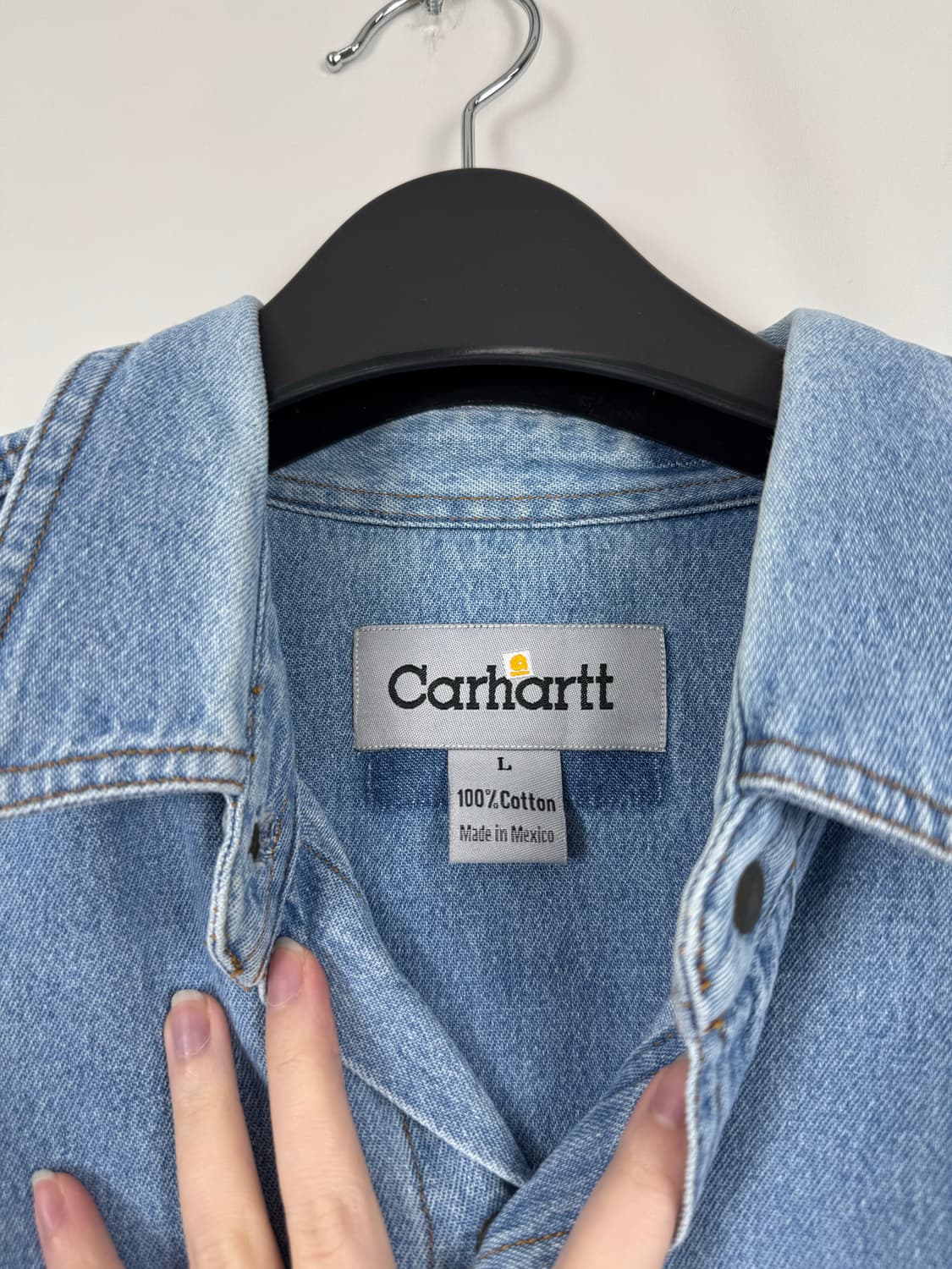 b48) 칼하트 워크 청셔츠 상품이미지3