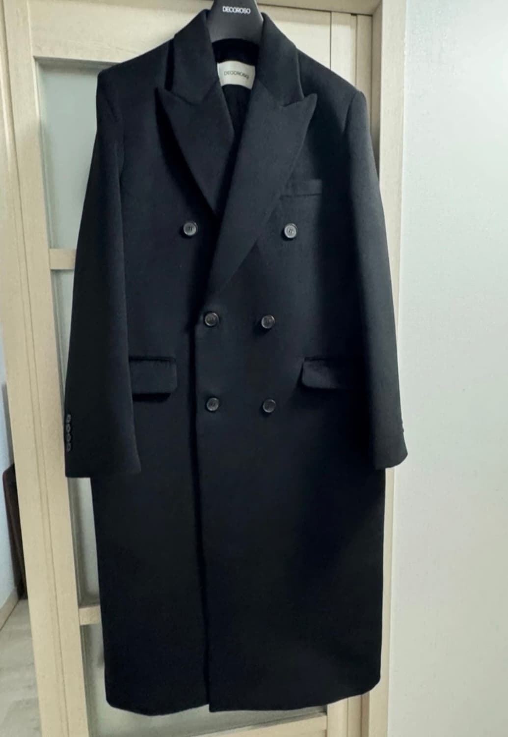 데꼬로소 테일러드 롱더블코트 xl 상품이미지2