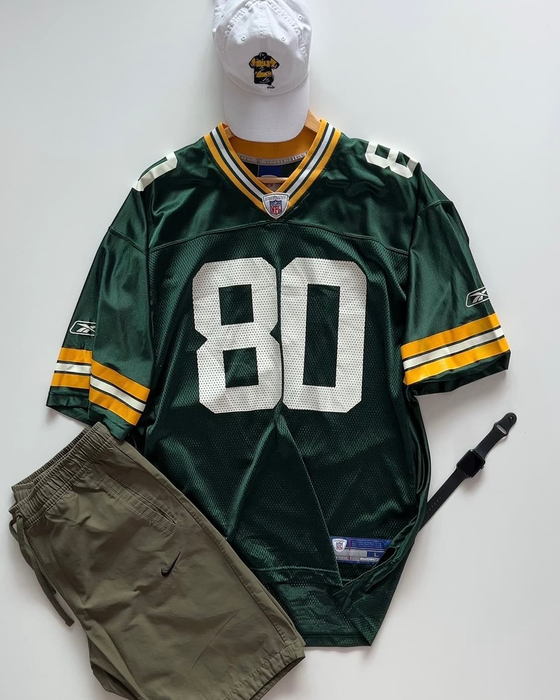 NFL X Reebok Green Bay Packers Driver 져지 상품이미지1