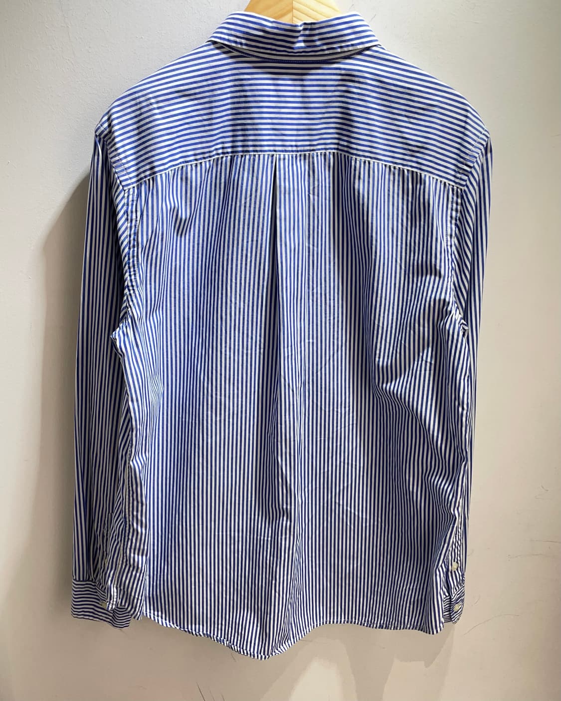XL 폴로랄프로렌 블루 스트라이프 셔츠 상품이미지3