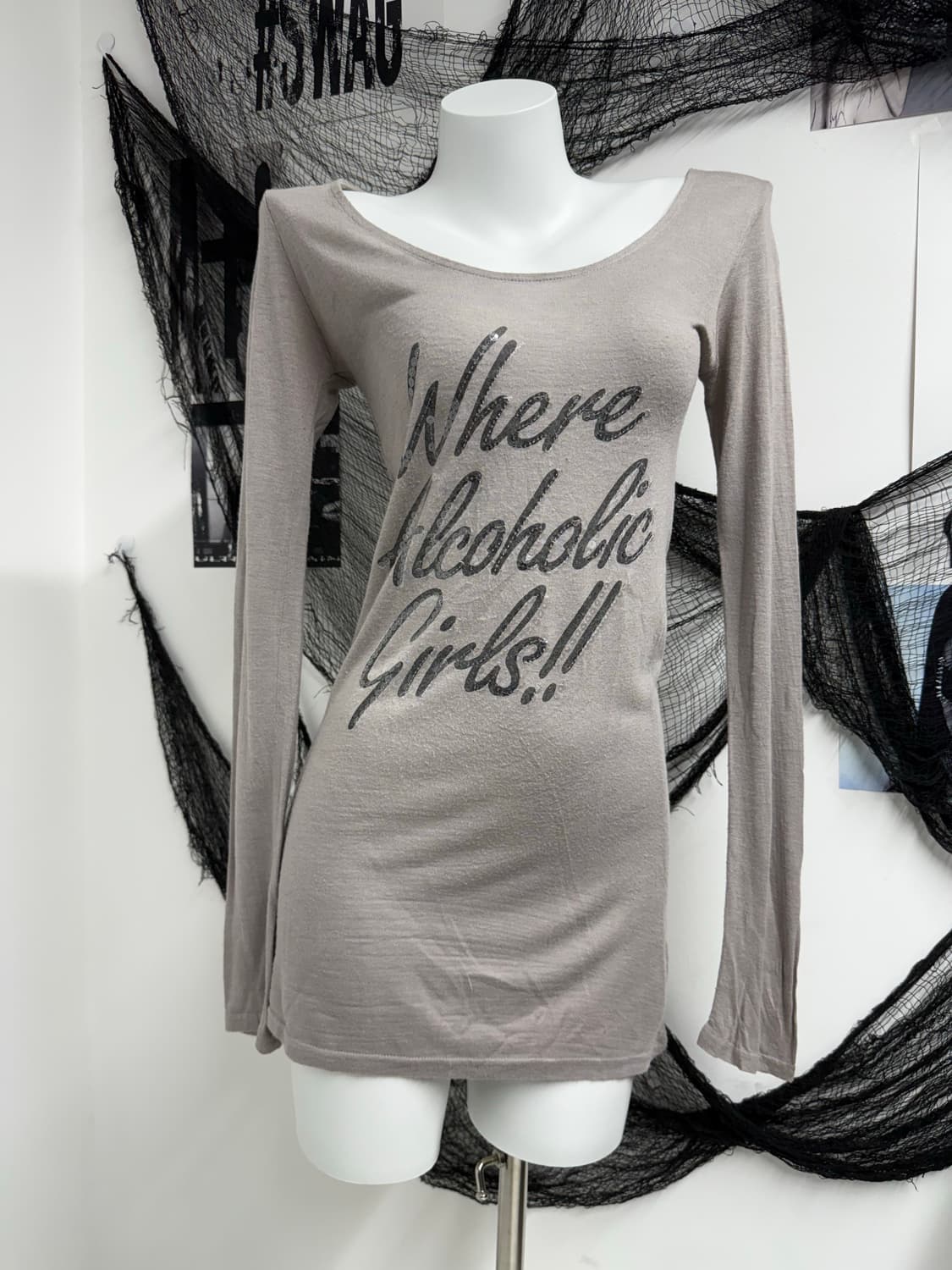 00s lettering printing longsleeve onepie 상품이미지2