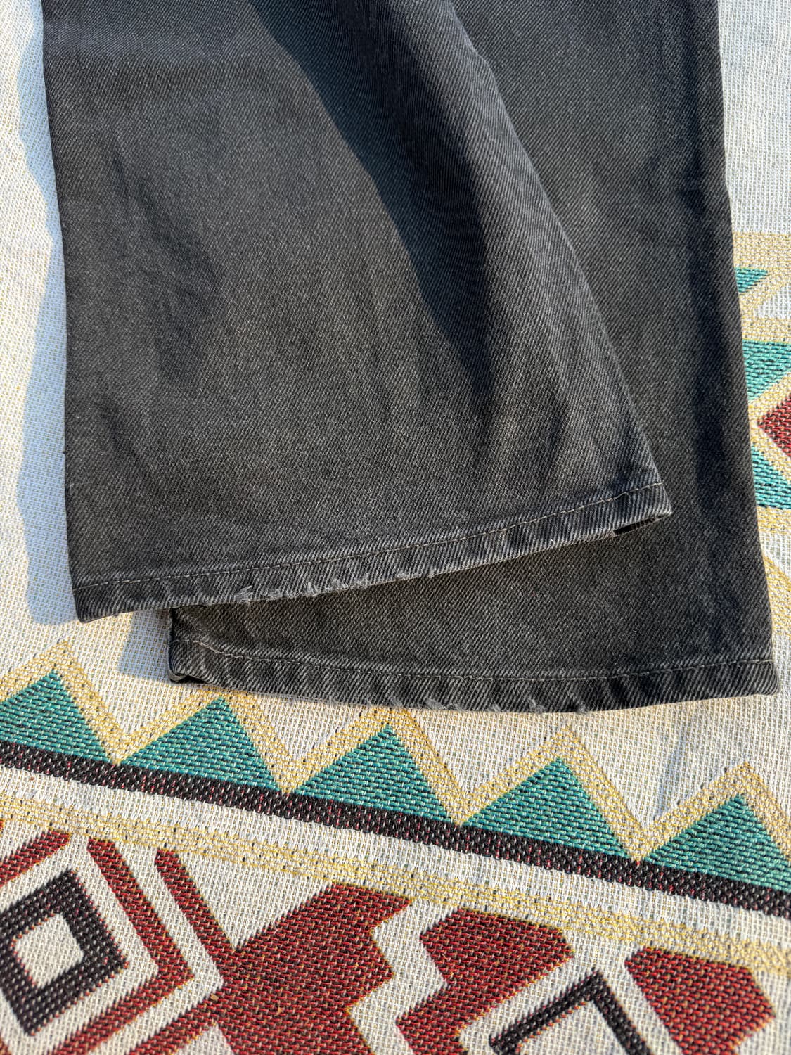 리바이스 517 흑청 33/30 지퍼플라이 상품이미지8