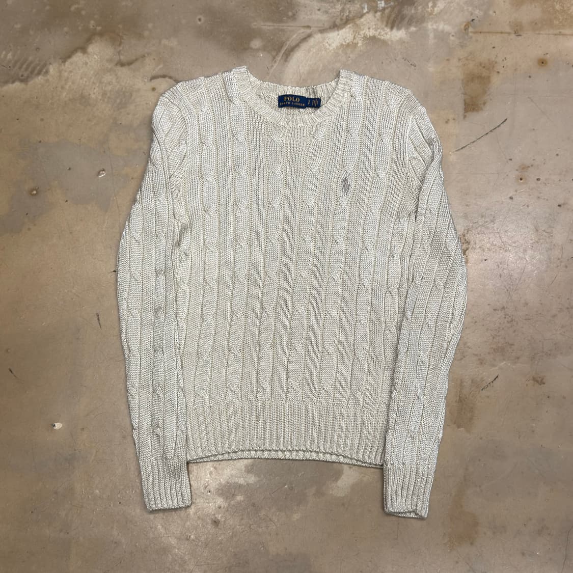 S 폴로랄프로렌 여성용 케이블 니트 상품이미지2