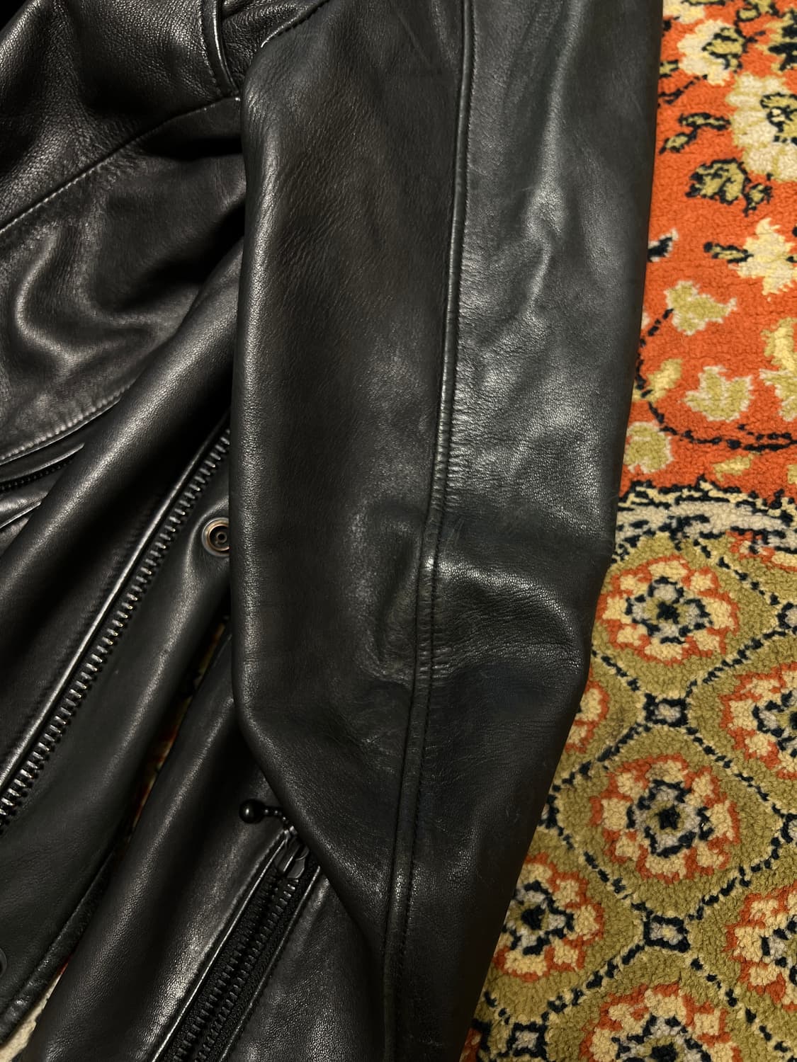 [95-100] 디아프바인 블랙라벨 라이더 자켓 블랙 M2 상품이미지8