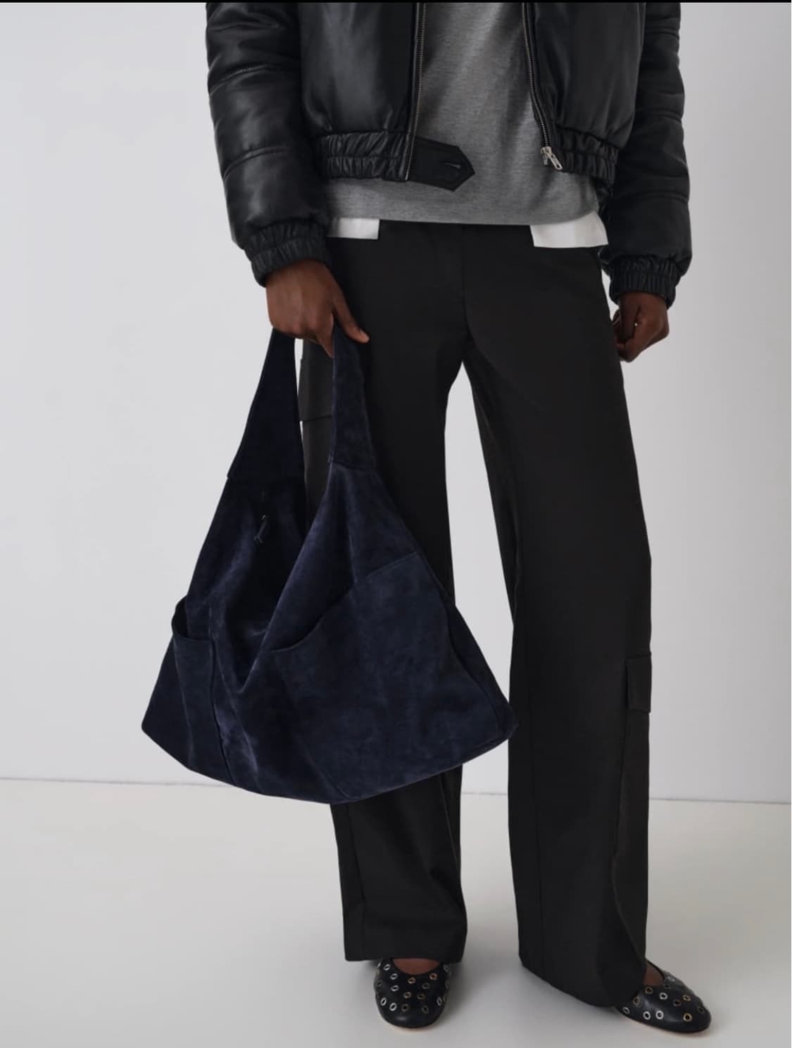 기마구아스 maxi Sacco 맥시 사코백 네이비 26SS 상품이미지1