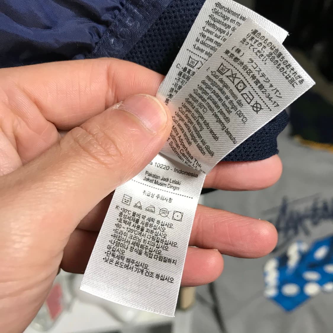 라코스테 네이비 신형라인 후디바막 상품이미지8