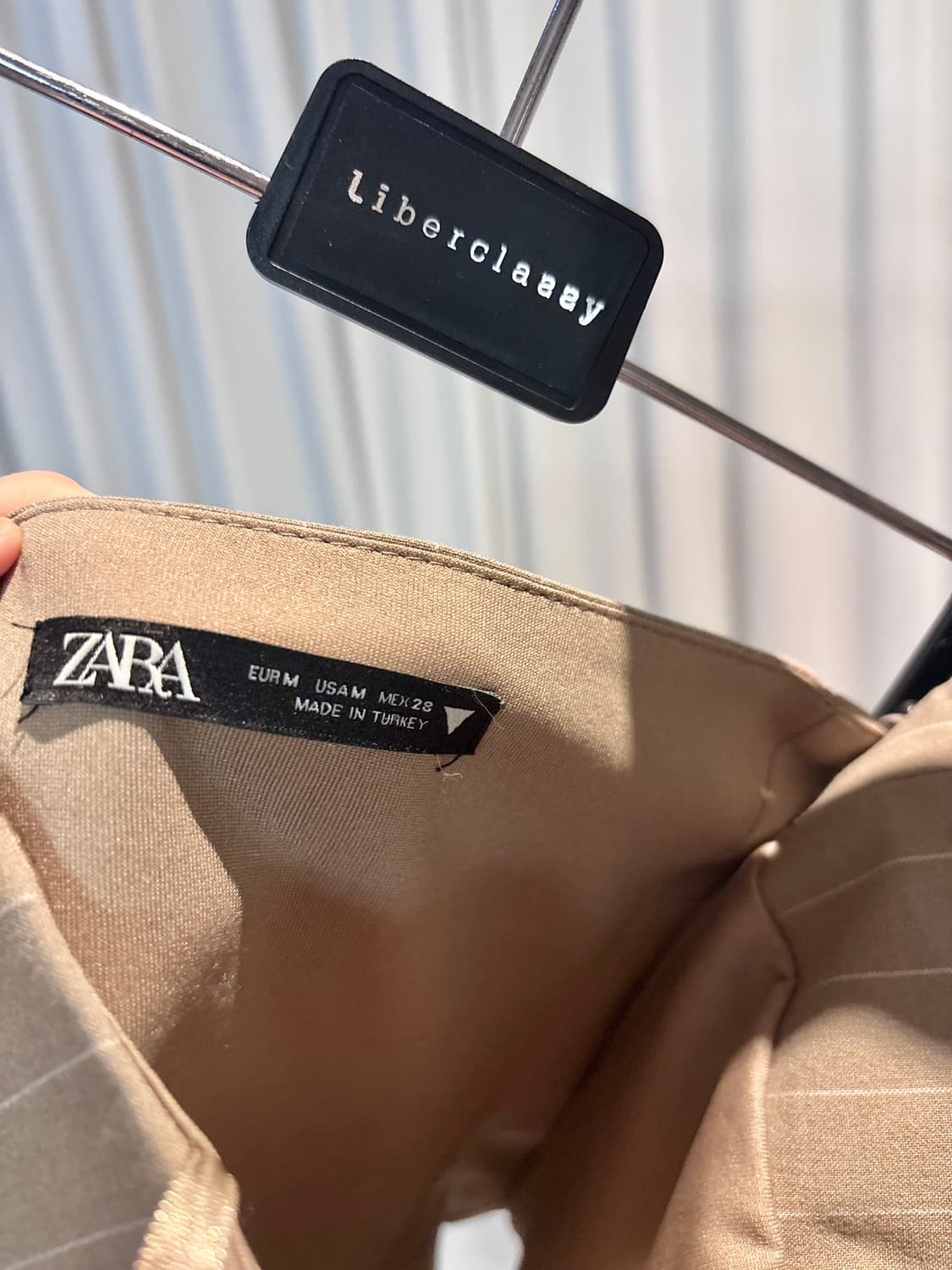 ZARA 자라 스트라이프 튜브 탑 상품이미지4